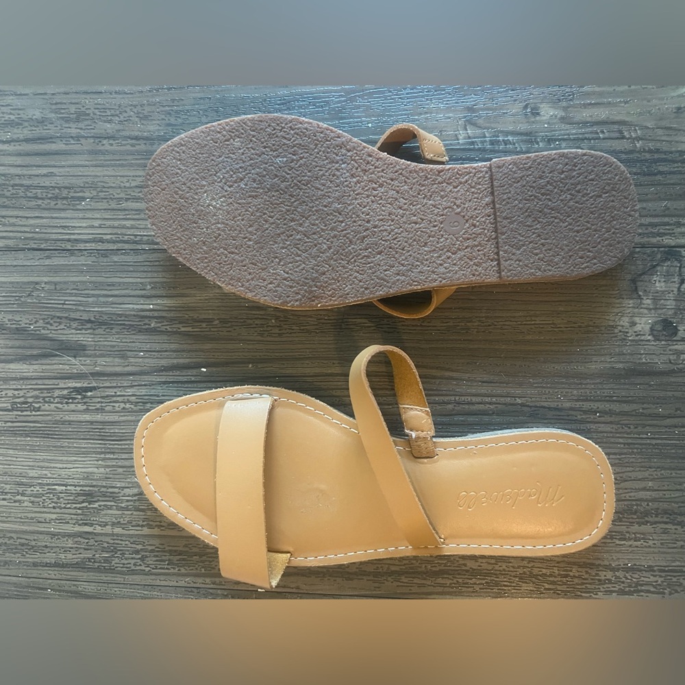 MADEWELL strap slide sandals size 6 - Picture 3 of 3